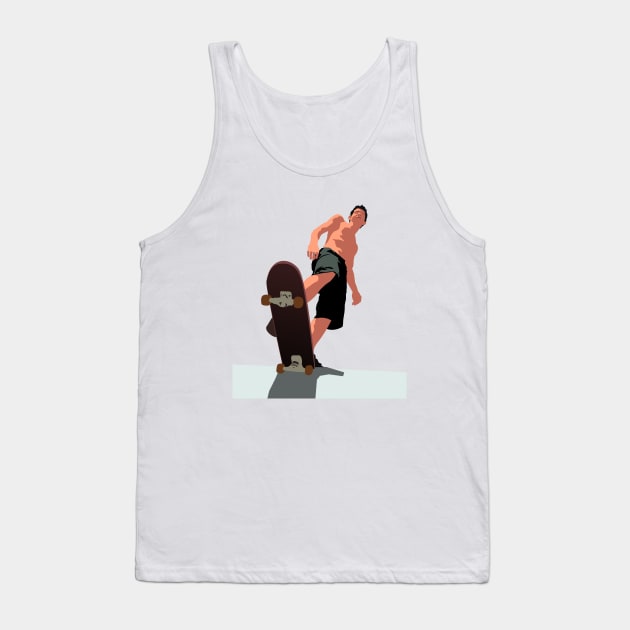 Skater Tank Top by haizuladri78